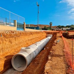 Tubos grandes para canalización