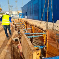 Trabajos de obra civil